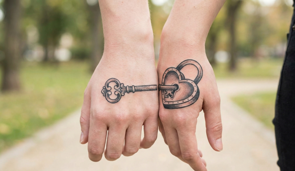 Le jeu du miroir : des tatouages qui se complètent