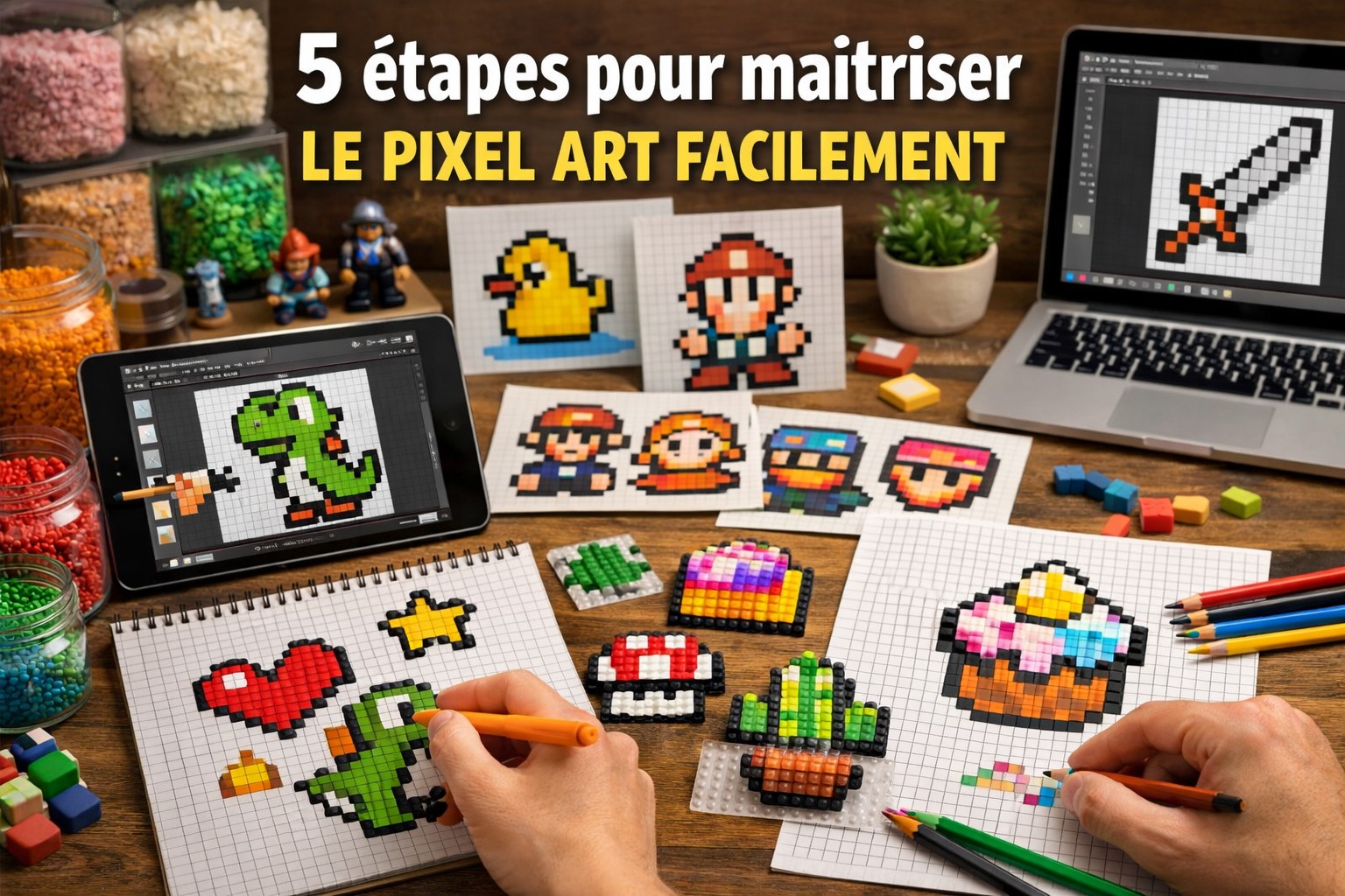 le-pixel-art-facile-cr-ez-vos-premiers-mod-les-pas-pas