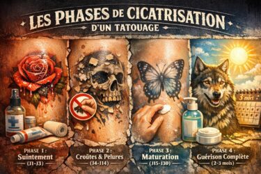 Cicatrisation tatouage