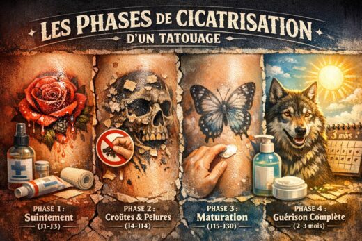 Cicatrisation tatouage